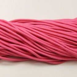 画像1: ウーリーゴム（中）　濃いピンク