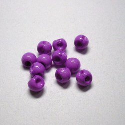 画像1: しずく玉（小）　紫【10個】