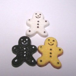 画像1: ３色人形クッキー【１個】