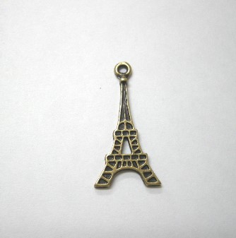 画像1: アンティーク風パーツ・Eiffel Tower【1個】